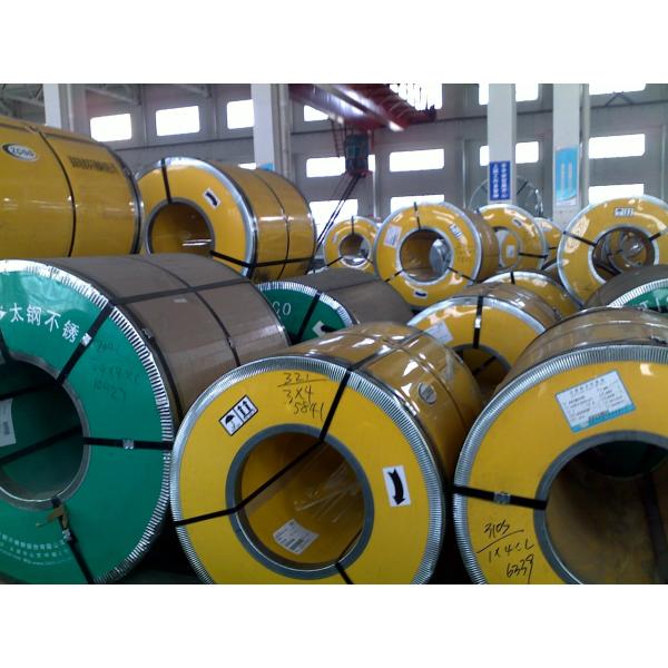 Slit edge / mile edge aisi 304L stainless steel coil SGS, BV certificate