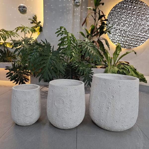 Lightweight Fiber Clay Planter For Both Indoor And Outdoor Home Garden Decor