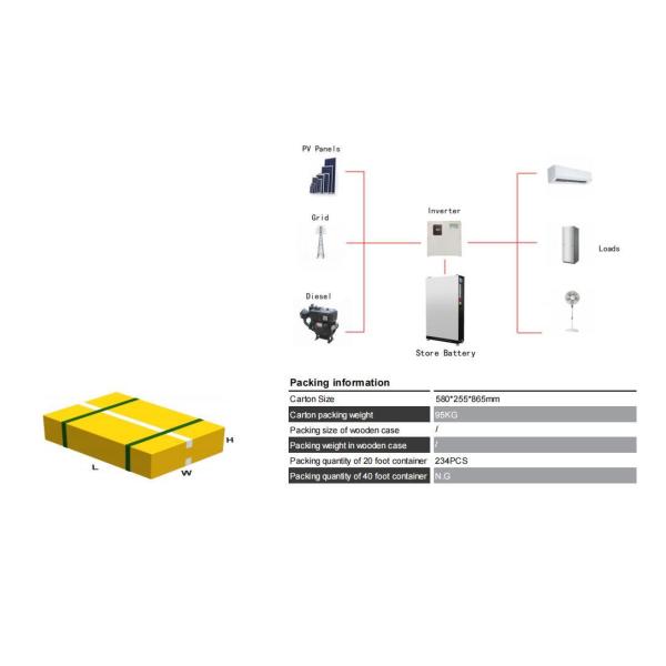 FP100 51.2V 200ah 10240wh Wall Mounted LiFePO4 Battery 48v Lifepo4 Powerwall