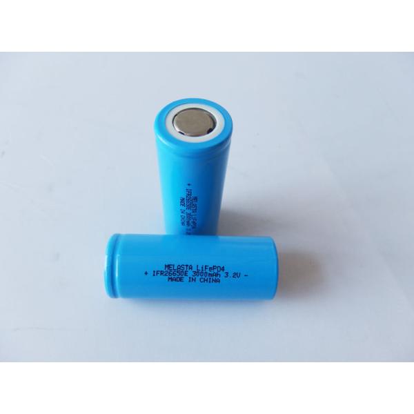 3000mAh Lithium Iron Phosphate Rechargeable Battery IFR26650E 3.2V