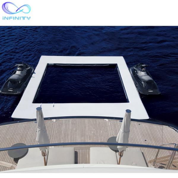 Buy Ocean Sea Inflatable Yacht Swimming Pool With Netting Enclosure at wholesale prices