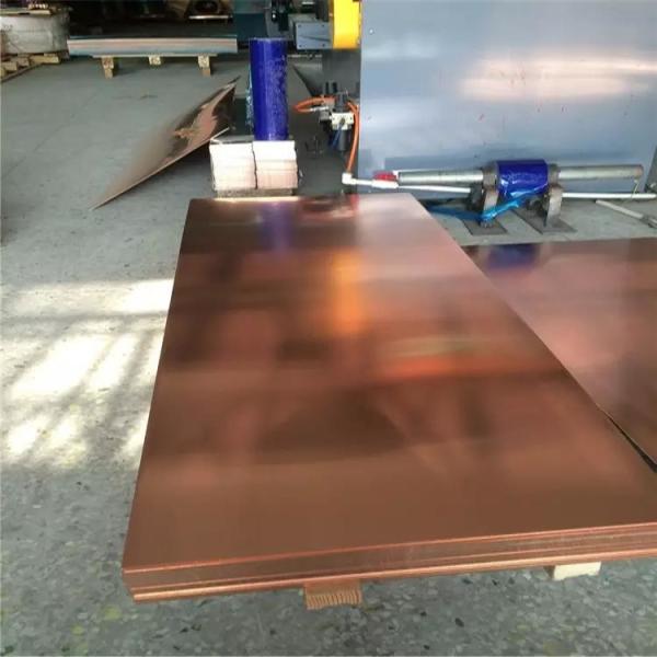 0.8mm 1mm Copper Sheet Plate 3mm 4mm C1100 Copper Nickel Sheet For Decoration