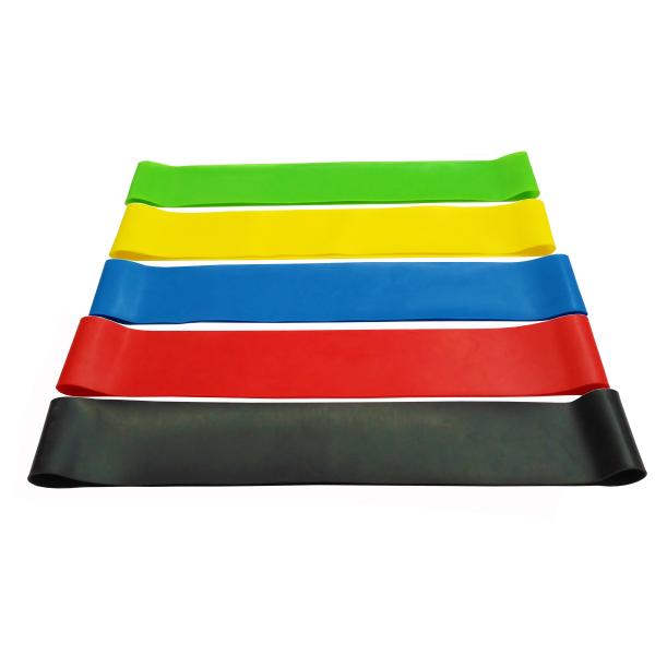 Sports Yoga Mini Butt Strength Customized Latex Exercise Resistance Fitness Loop Bands Set