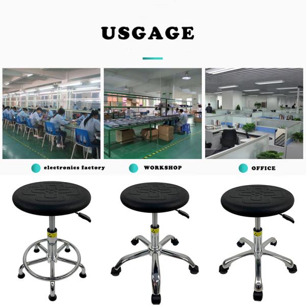 20 Inches Seat Indoor PU Leather Chair Indoor Clear Room Chair With Wheels