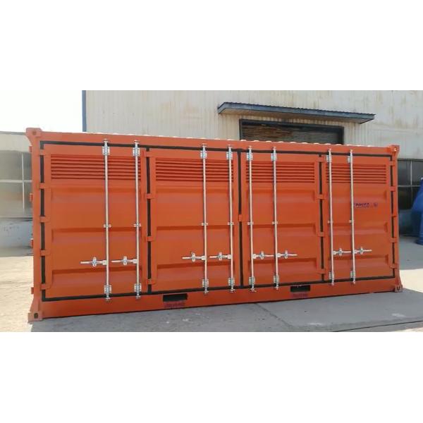Side Door Opening 20ft 20 ft Dangerous Goods Chemical Storage Shipping Container with 2700L Bund Cap and 31 cbm Capacity