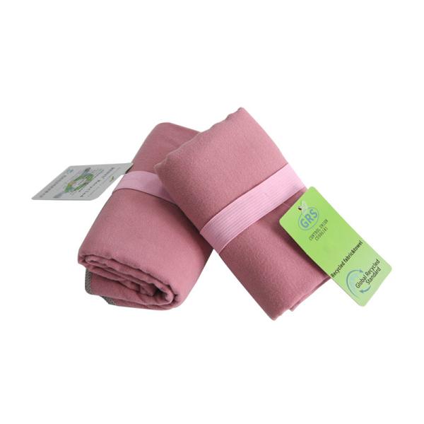 Recyled Pool Microfiber Beach Towel Bulk With Mesh Bag