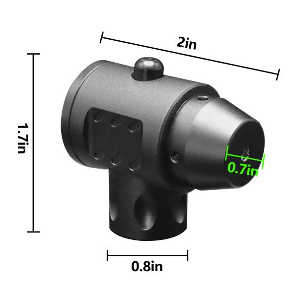 Rifle / Pistol Pursuit Magnetic Boresighter Handgun Green Laser Bore Sight Kit