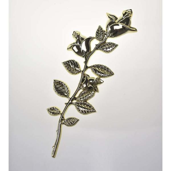 Buy ABS Material Coffin Accessories / Coffin Lid Decoration F11 Rose Design at wholesale prices