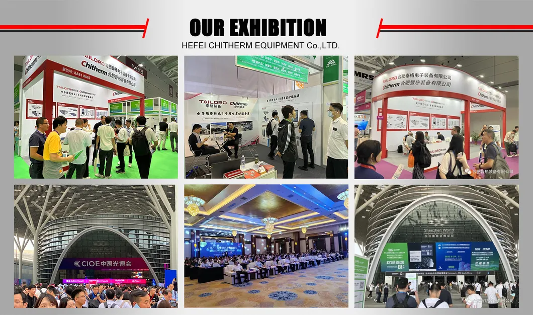 Interior view of Chitherm Muffle Furnace showing heating elements