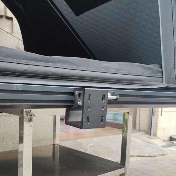 3-4 Person 4x4 Overland Hard Shell Tent Hard Side Roof Top Camper With Oxford Cloth