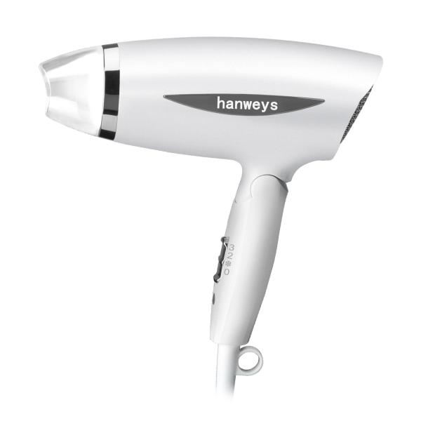 Buy Hanweys Hotel Hair Dryers 1600W Foldable Hair Dryer RoHS CCC at wholesale prices