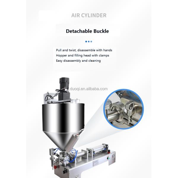 High Loadcell Liquid Detergent Filling Machine 1330mm Length Smooth Operation