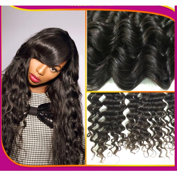 Super Soft 100% Brazilian Human Hair Wefts Premium Quality Virgin Hair Deep Curl Competitive Price Factory Wholesale