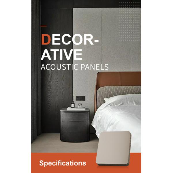 12mm Thick Decorative PET Acoustic Panels For Nursery Reduce Noise