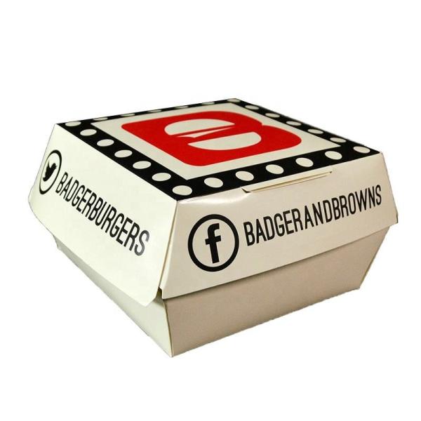Custom Flexo Printing Kraft Takeaway Paper Box For Food Packaging