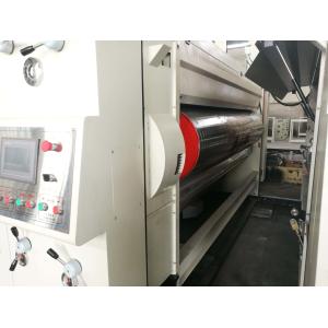High Speed Printer Slotter Die Cutter / 4 Color Computer Controlled Die Cutter