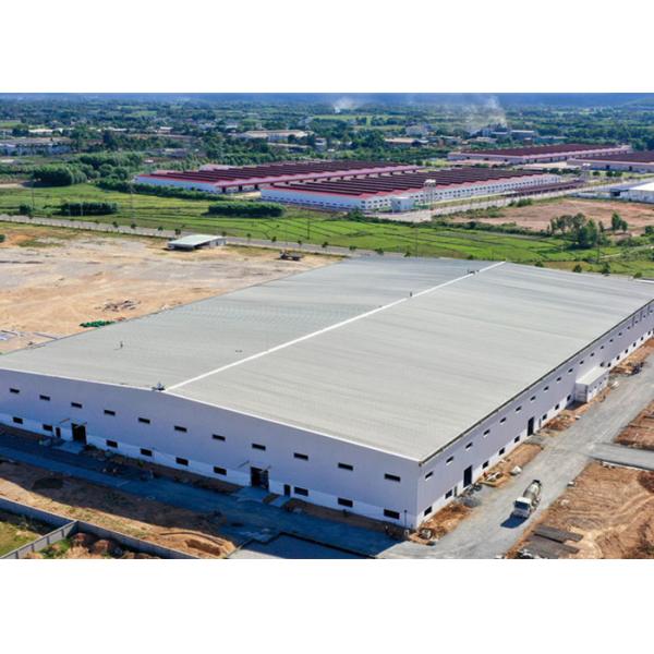 Buy Q355 / Q235 Steel Structure Factory Garage Frame Prefab Building Construction at wholesale prices