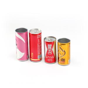 134mm Slim Style Food Beverage Packaging Aluminium Cans 330ml