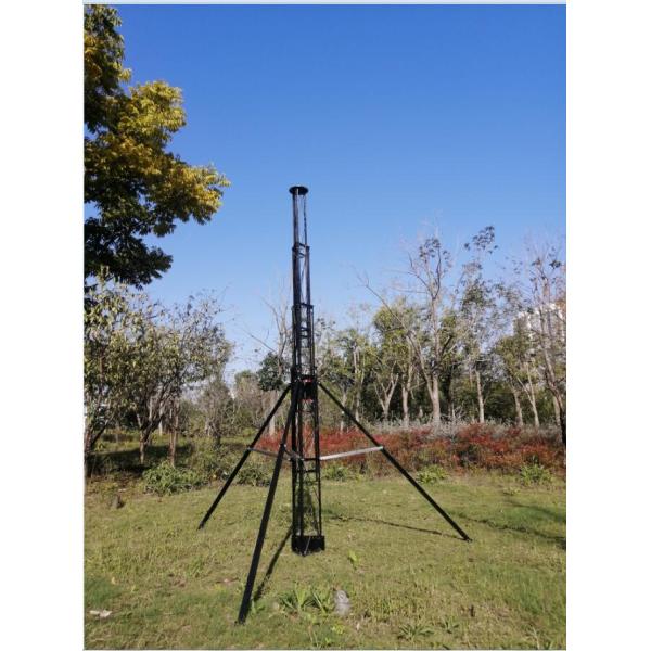 Telecom 9M Sectional Aluminum Lattice Winch Up Tower