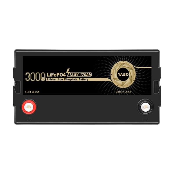 12 Volt 12V 170Ah Lifepo4 Lithium Battery Rechargeable Deep Cycle 4S1P
