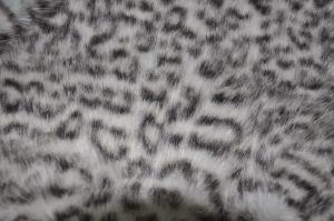 Quality 100% Polyester Leopard Print Fabric Wrinkle Resistant 150CM Width for sale