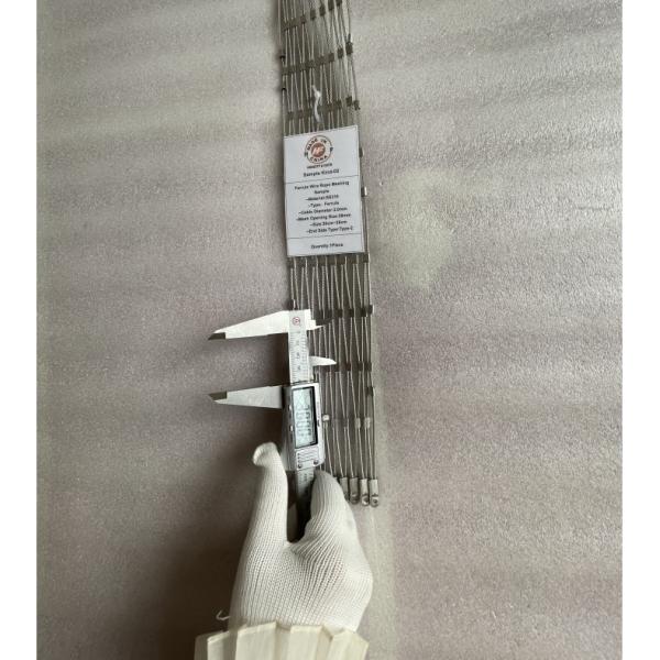 38m*38mm Hole Size 2.0mm Wire Diameter Flexible Wire Stainless Steel Cable Mesh For Zoo Animal