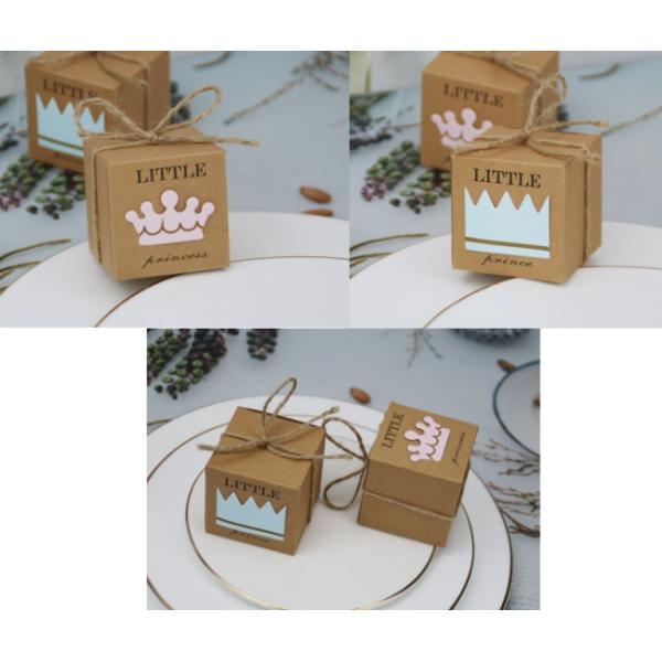 Emp Rope Kraft Paper Packaging Food Container Paper Box 7.5g