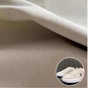 Quality 137cm Width Luxurious Rexine Leather Suede Eco Friendly Customizable for sale