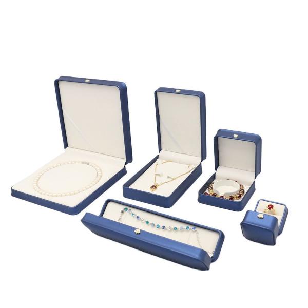 Genuine Square Ring Bracelet Watch Gift Packing Jewelry Jewellery Set Packaging Display Box with EVA Foam Insert