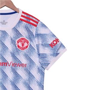 Manchester United 2021-2022 Retro Away Jersey Group Customization