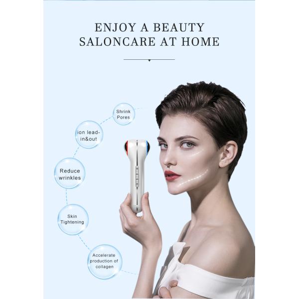 Multifunction Hot Cool Face Lifting Removal Skin Massage Machine