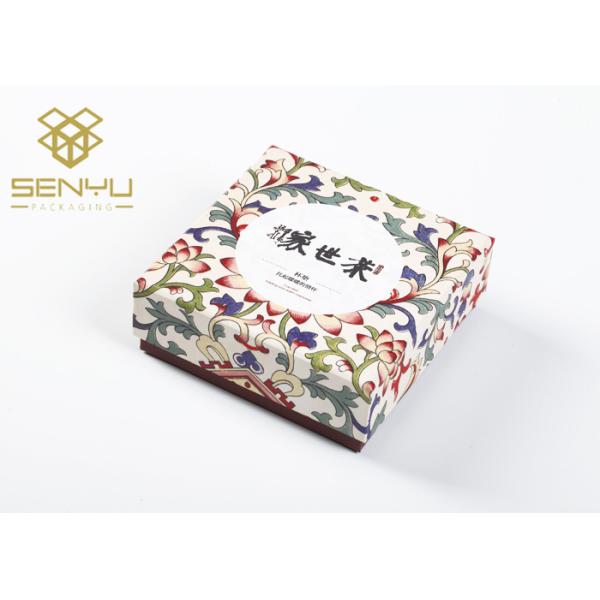 Matte Laminated Paperboard Gift Boxes Brown Color Multi Functional Packaging