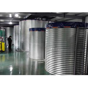 Quality 150M3 Corrugated Galvanized Bolted Steel Water Tanks for sale