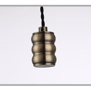 Quality Chrome Copper E27 Edison Screw Pendant Lamp Holder Aluminum Material for sale
