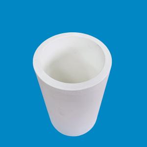 Industrial Sintered Ceramic Alumina Crucible Material For Melting Steel