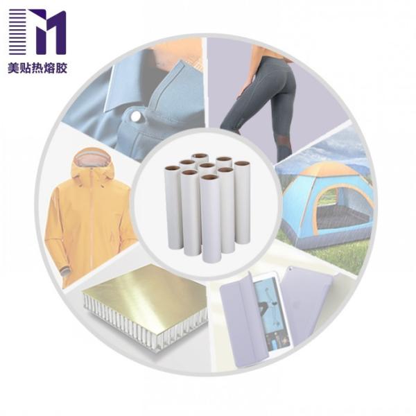Milky White PES TPU Hot Melt Adhesive Film Heat And Bond For PVC Fabric