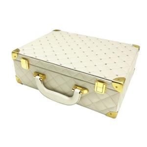 Quality Impervious PU Leather Makeup Box Luxury Packaging Auger Cases for sale