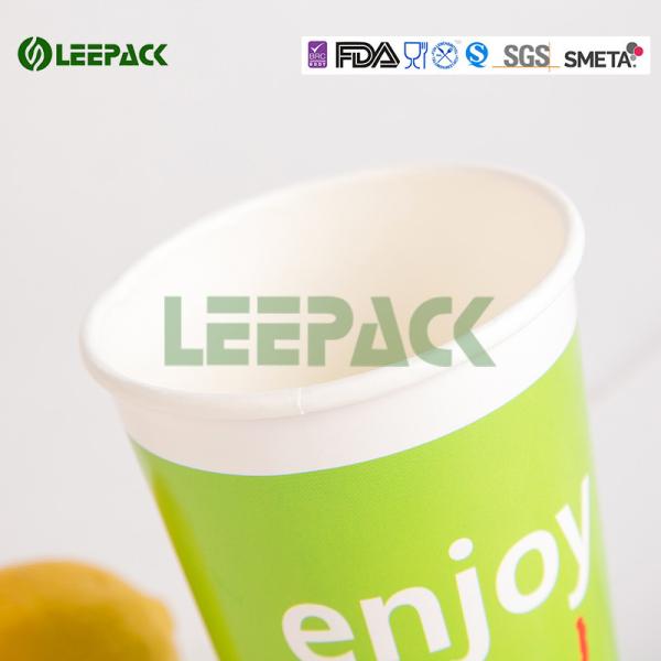 Custom design printed insulated takeaway paper hot drink coffee cups with lids wholesale
