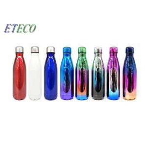 Double Wall Heat Insulated Stainless Steel Drink Bottles Spill Prevention