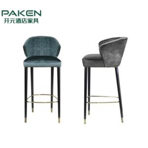 OHSAS18001 Melamine Surface Hotel Bar Counter Chair