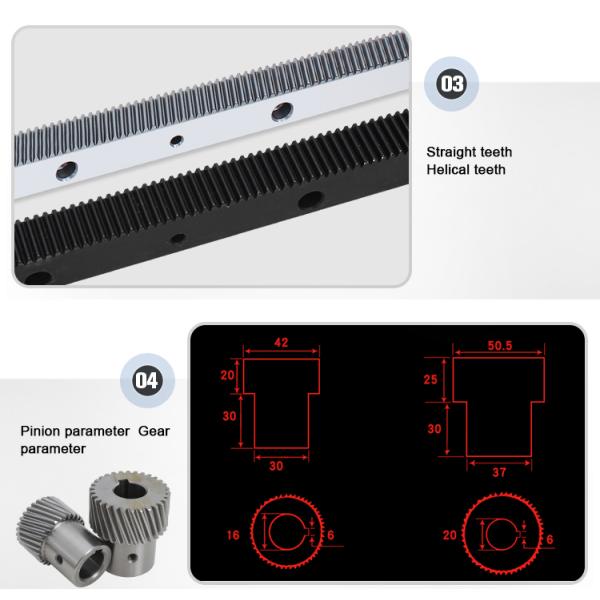 Precision Casting High Precision Steel Metal Gear Rack and Pinion