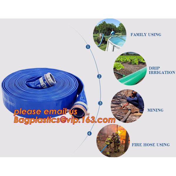 Biodegradable Plastic Bags Farm Agricultural Layflat Hose Pump Multipurpose Utility Hose