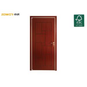 Quality Custom PU Painted Curved Solid Wood Interior Doors for sale