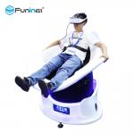 Adults 9D Virtual Reality Simulator Slide Simple Interface White Color