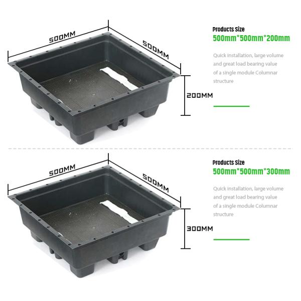 Outdoor Plant Container Roof Plastic Garden System Planter for Decorative Flower Pot