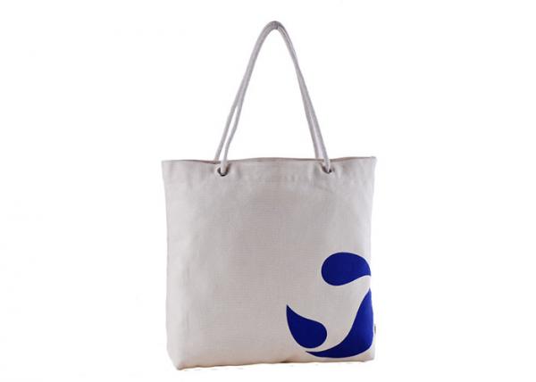 Large Navy Blue Canvas Grocery Tote Bags Reusable Personalized Shopping Bags