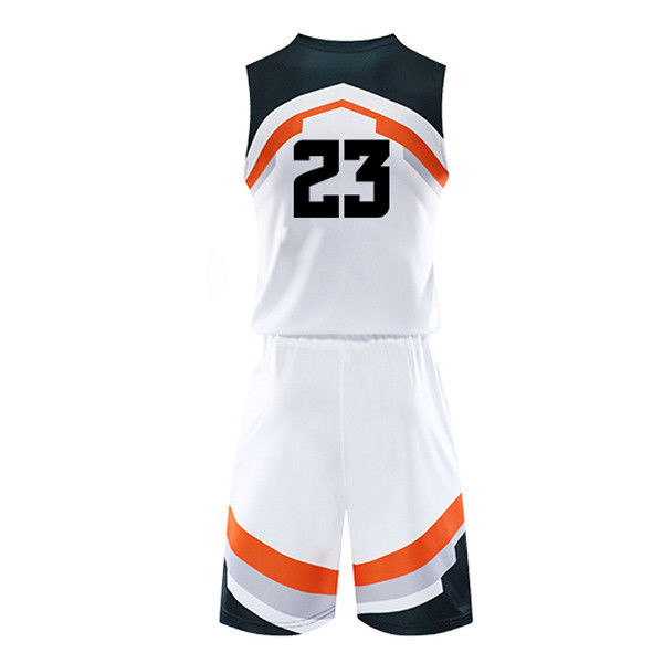 Personalized High School Basketball Jerseys / Mens Sublimated Basketball
