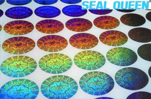 Quality Printed Security Hologram Stickers Tamper Proof Laser Label For Seal Packaging for sale