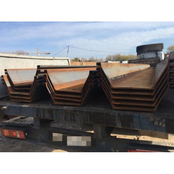 EN10248 EN10249 SY295 U Type Steel Sheet Piles 400x125x13mm U Bar