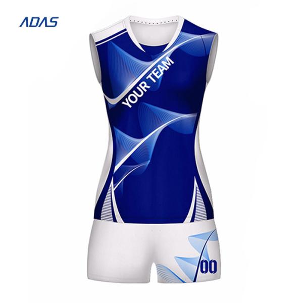 Lightweight Quick Drying Volleyball Jersey Sublimation Sleeveless Personalized